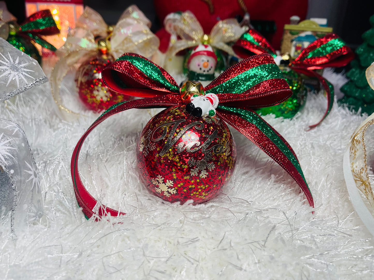 Red Christmas Ornaments🎄