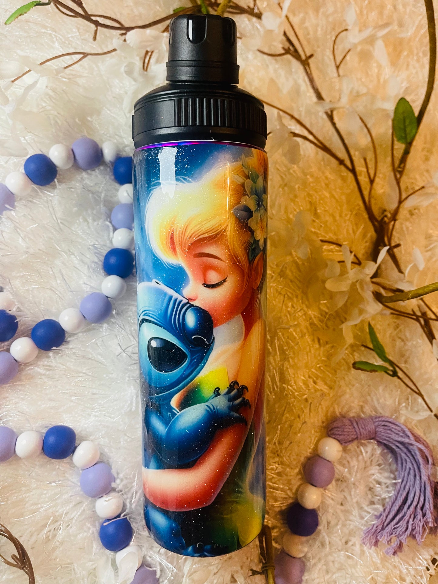 Tinker Bell and Stitch