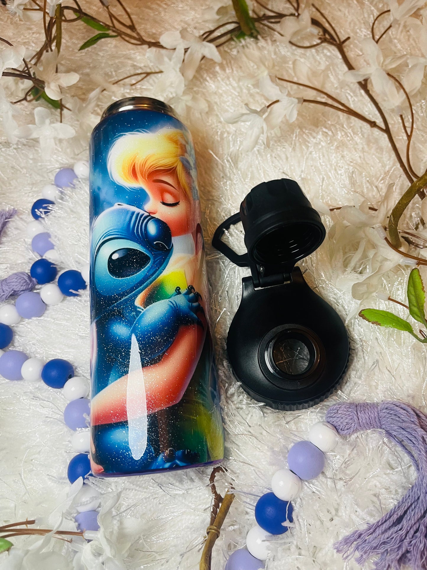 Tinker Bell and Stitch