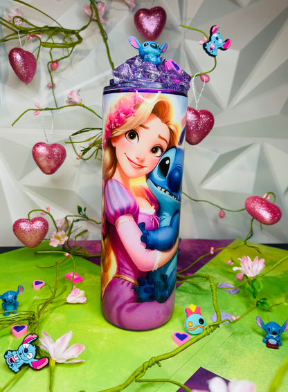 💜Stitch and Rapunzel🌼