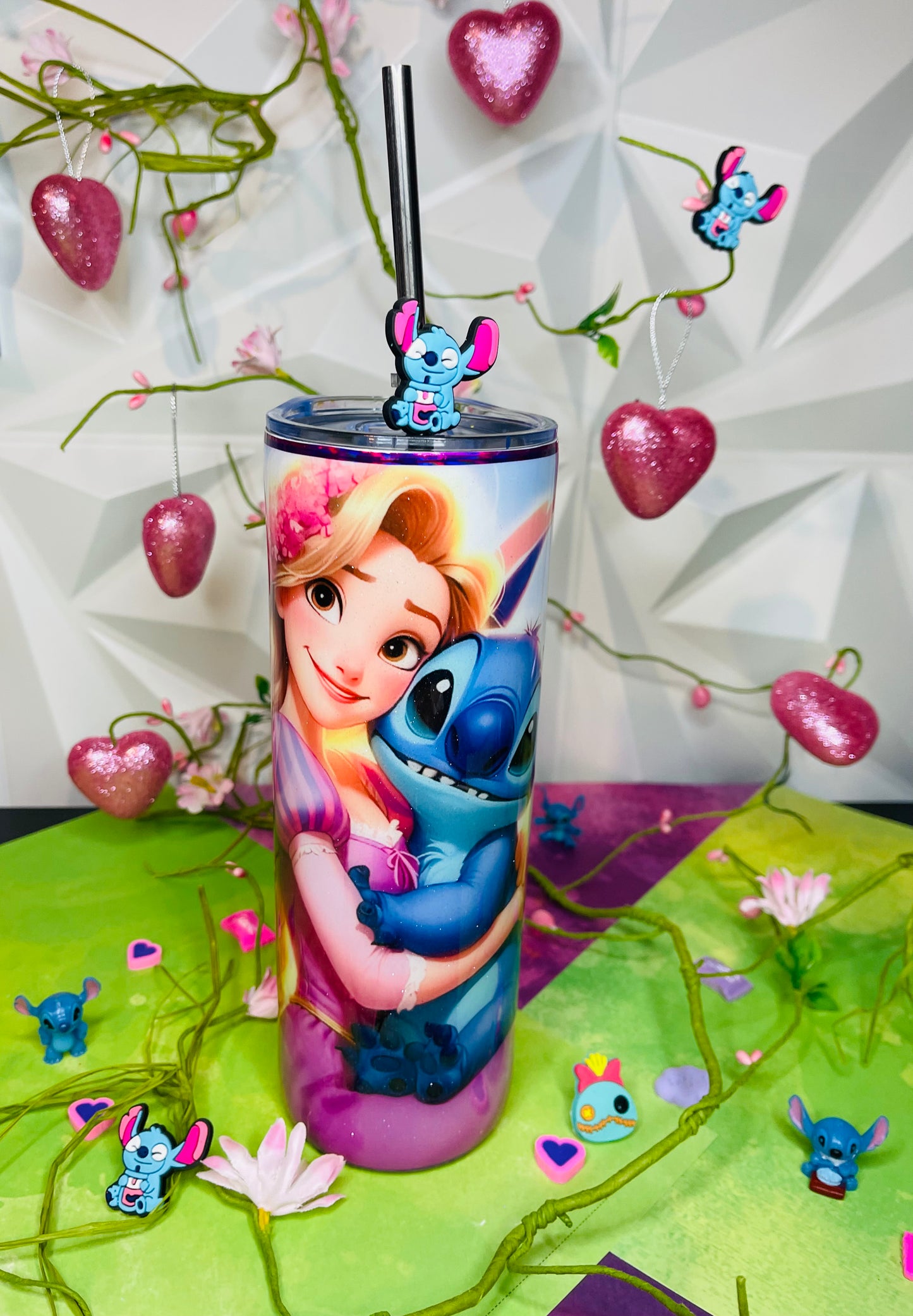💜Stitch and Rapunzel🌼