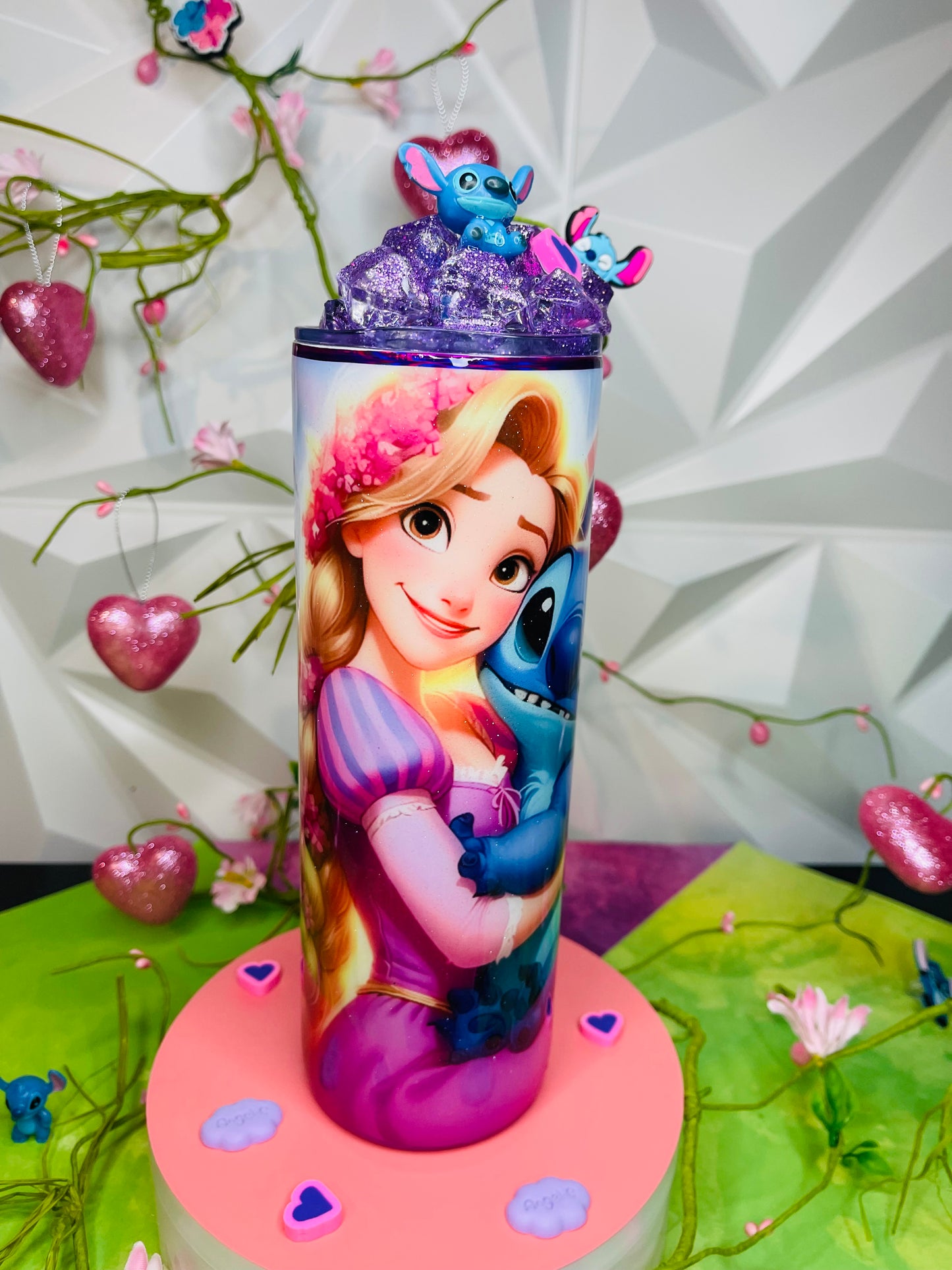 💜Stitch and Rapunzel🌼
