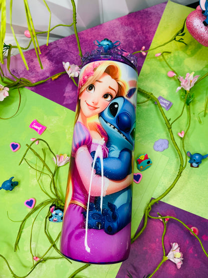 💜Stitch and Rapunzel🌼