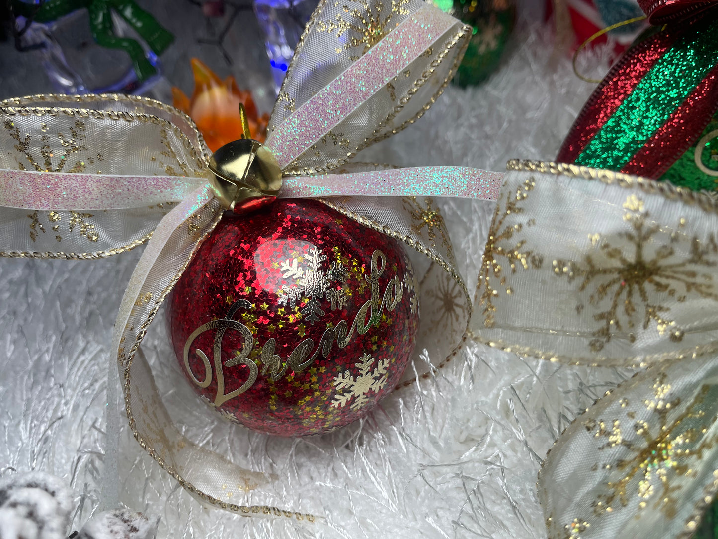 Red Christmas Ornaments🎄