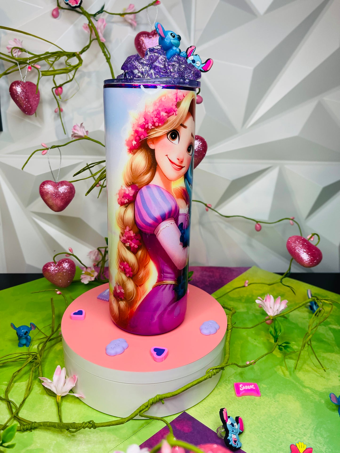 💜Stitch and Rapunzel🌼