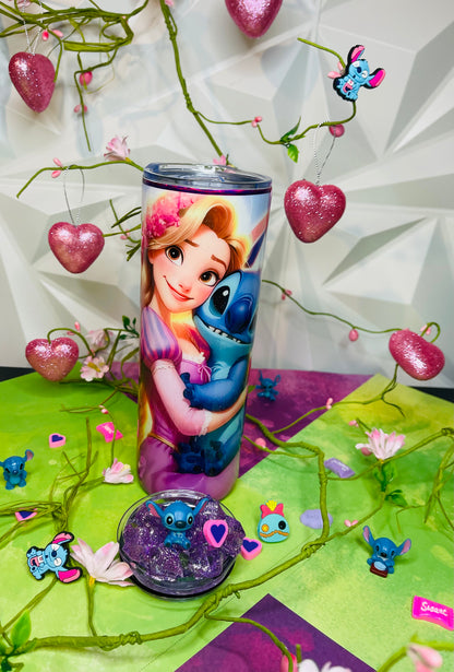 💜Stitch and Rapunzel🌼