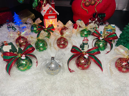 Red Christmas Ornaments🎄