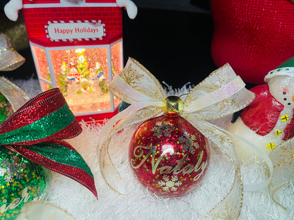Red Christmas Ornaments🎄