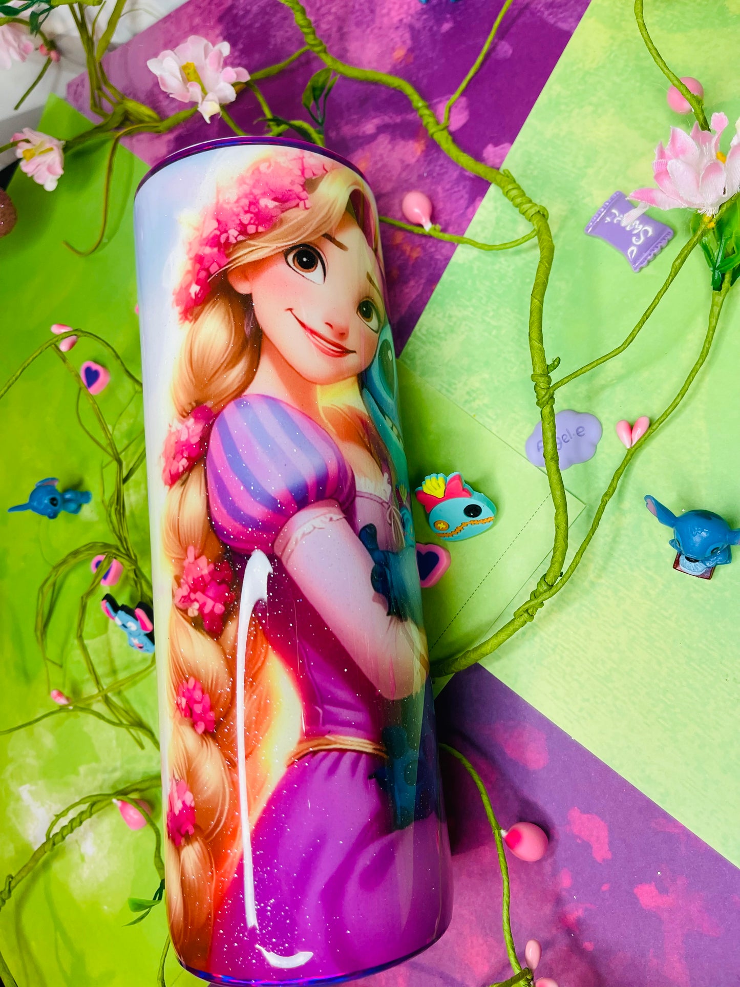 💜Stitch and Rapunzel🌼