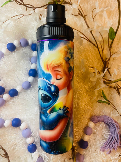 Tinker Bell and Stitch