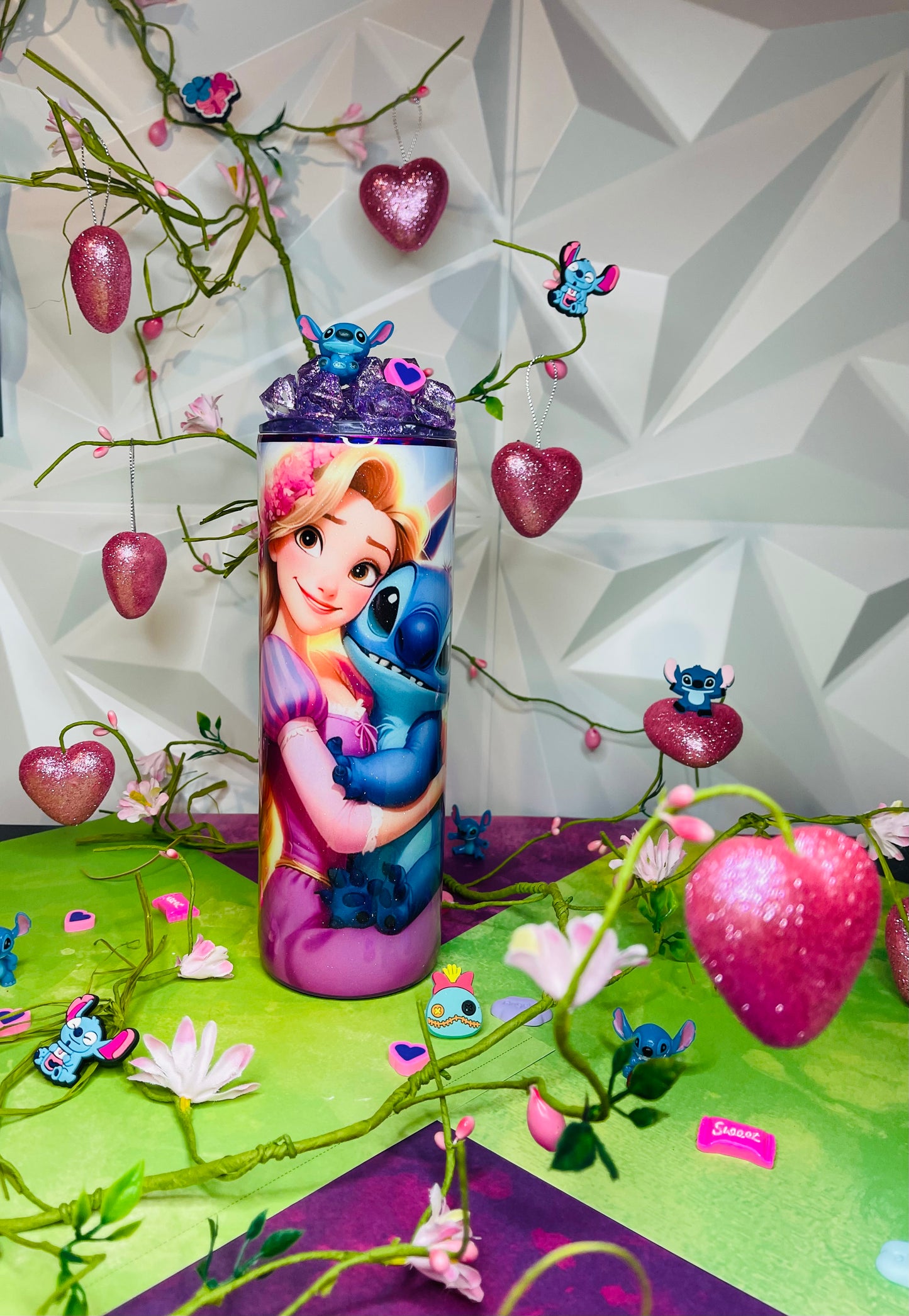 💜Stitch and Rapunzel🌼