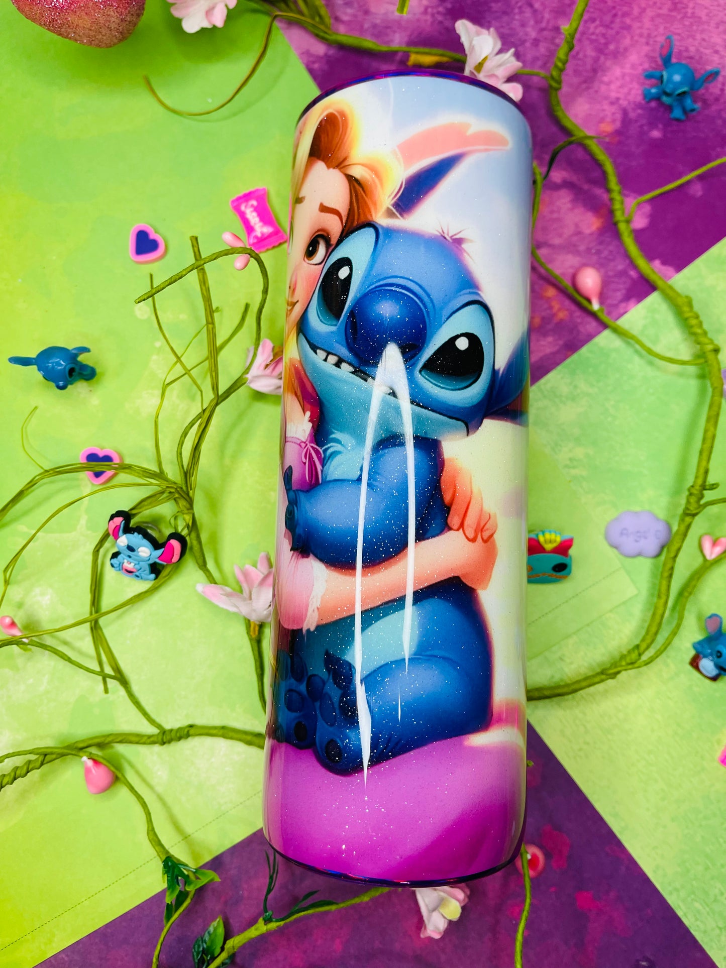 💜Stitch and Rapunzel🌼