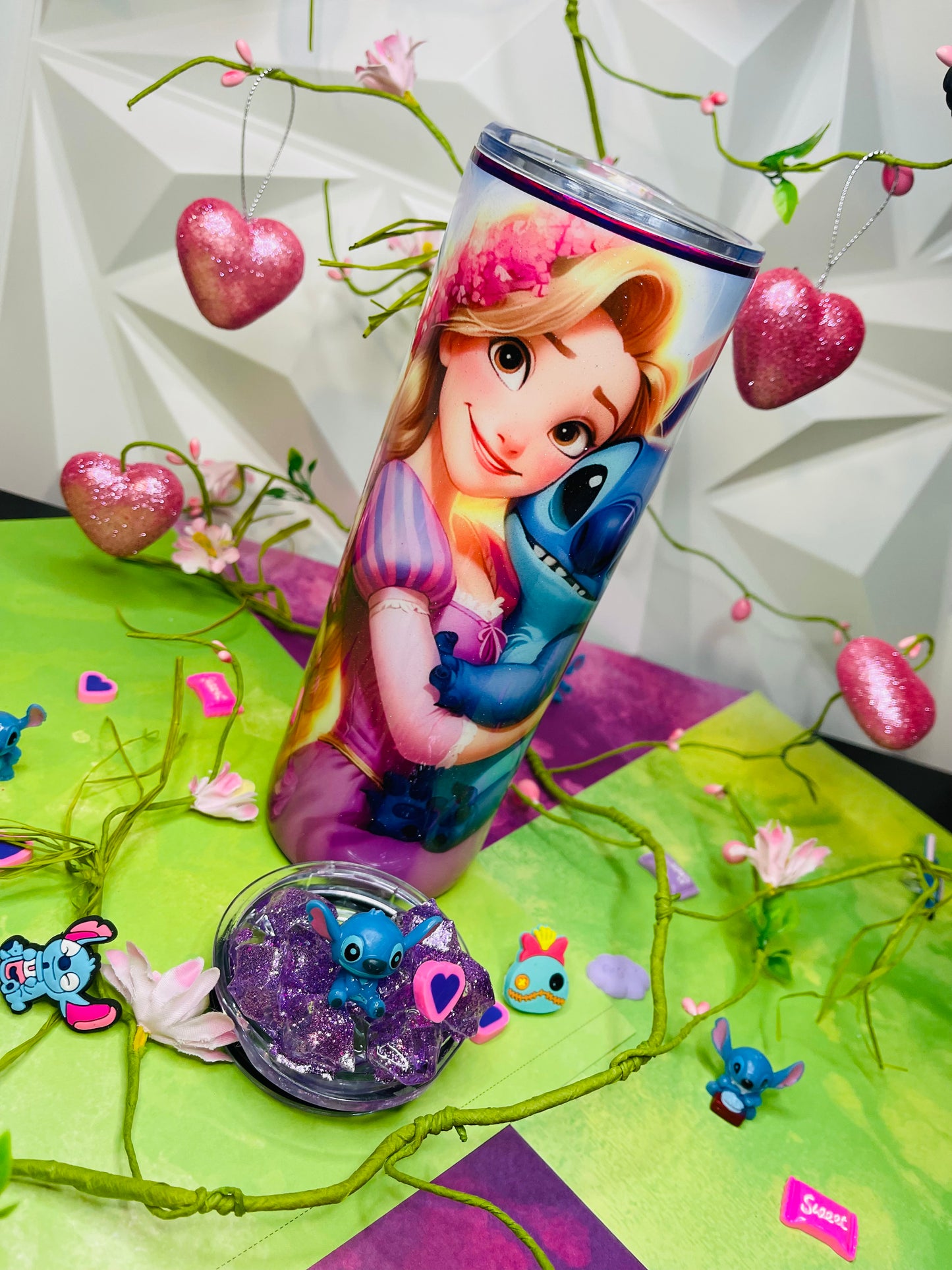 💜Stitch and Rapunzel🌼