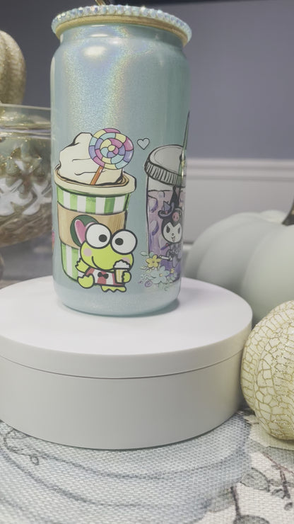 Hello kitty-Keroppi-Melody-Kuromi